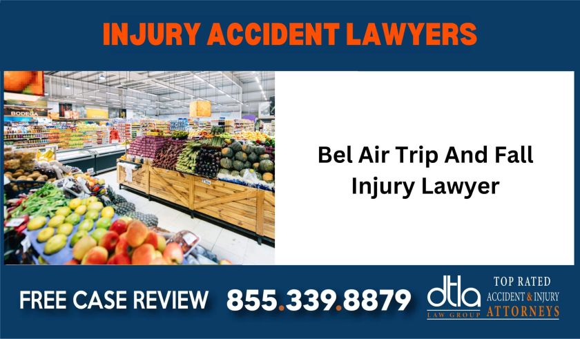 Bel Air Trip And Fall Injury Lawyer sue liability lawyer attorney compensation incident