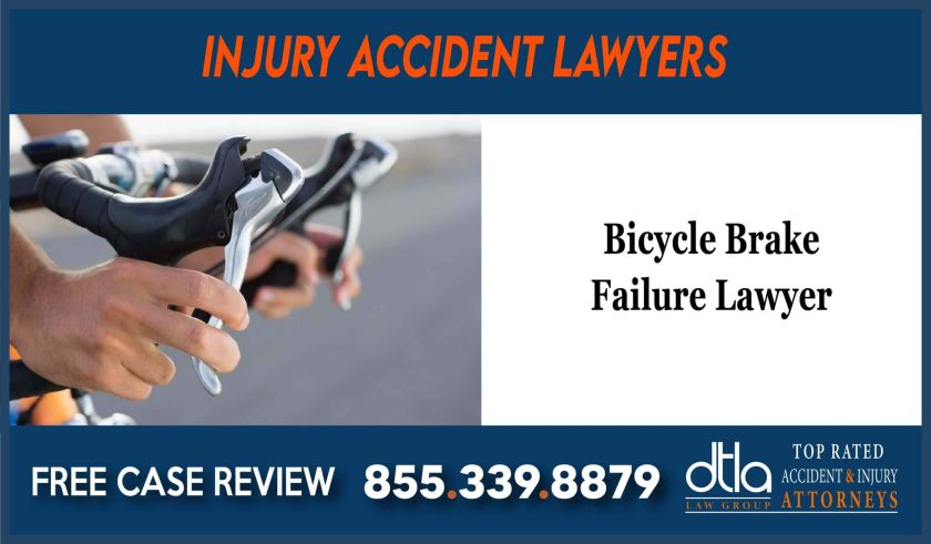 Bicycle Brake Failure Lawyer sue attorney lawsuit