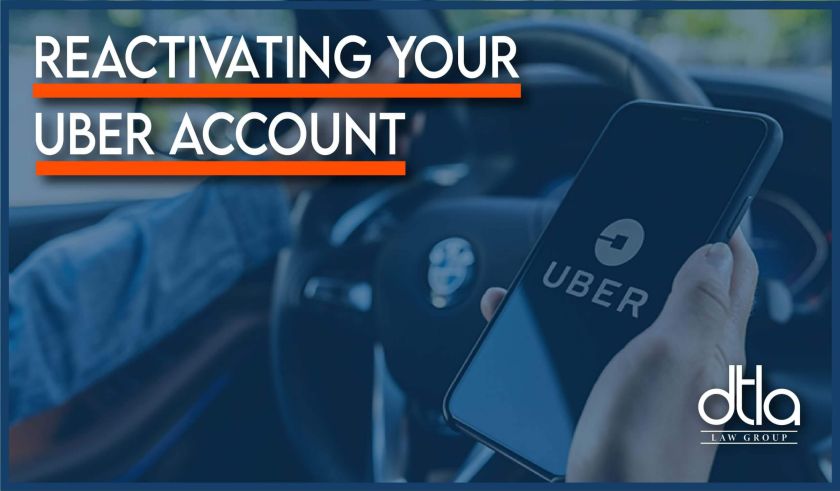 reactivating your uber account dtla