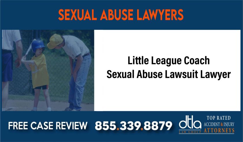 Little League Coach Sexual Abuse Lawsuit Lawyer sue liability