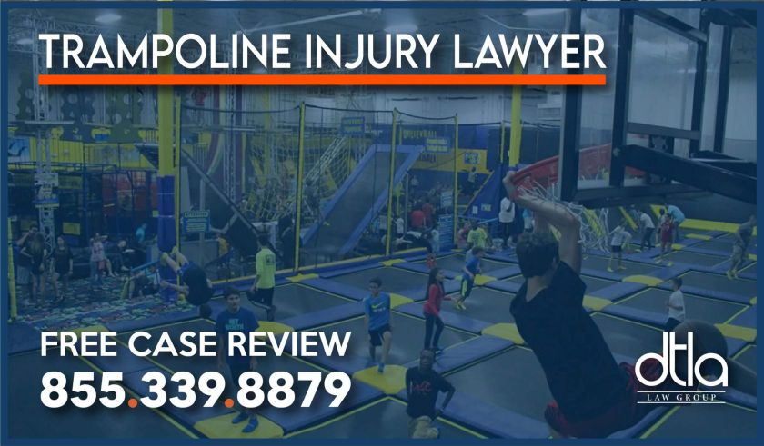 trampoline injury lawyer sue compensation incident accident attorney