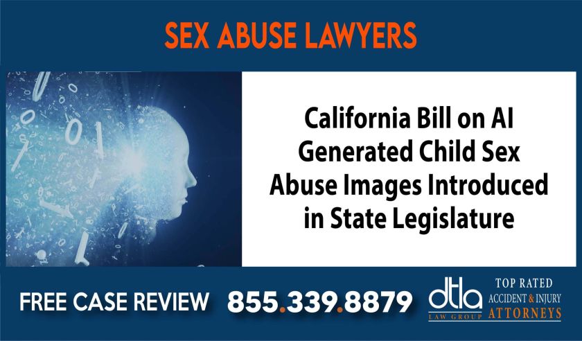 California Bill on AI Generated Child Sex Abuse Images Introduced in State Legislature lawyer attorney sue
