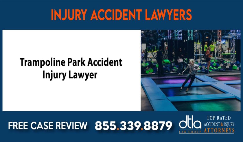 Trampoline Park Accident Injury Lawyer attorney sue liability compensation incident