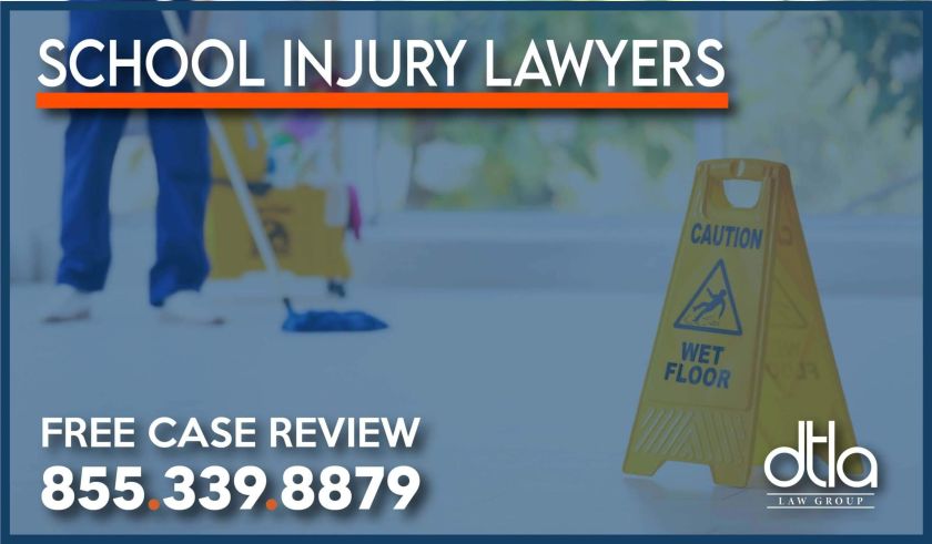 school injury lawsuit lawyer attorney accident incident sue compensation trauma slip and fall