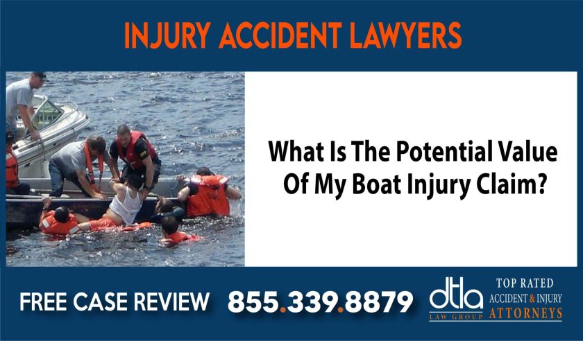 What Is The Potential Value Of My Boat Injury Claim sue liability attorney lawyer compensation