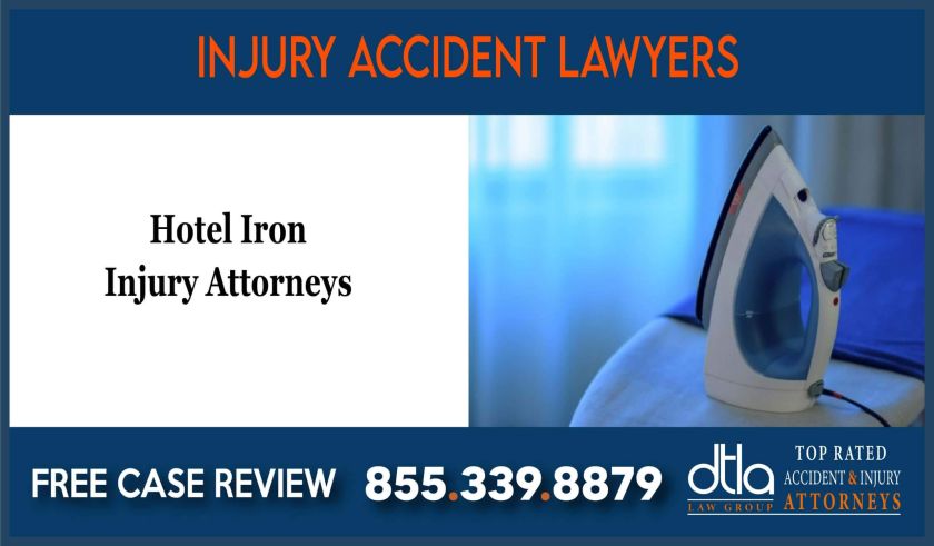 Hotel Iron Injury Attorneys lawyer sue liability lawsuit