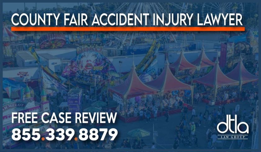 County Fair Accident Injury Lawyer attorney sue compensation lawsuit personal injury incident liability