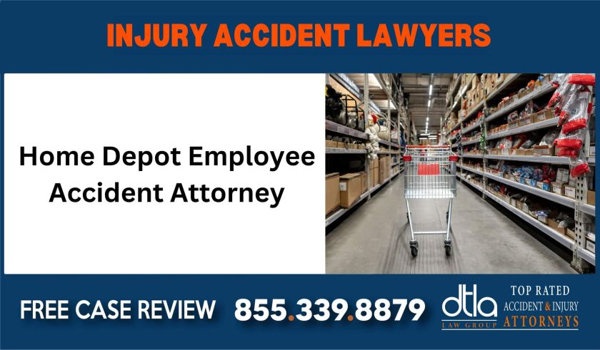 Home Depot Employee Accident Attorney sue