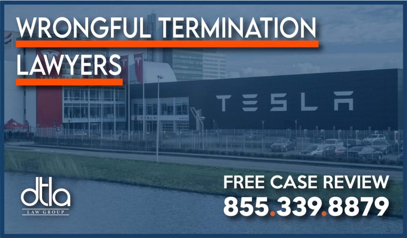 Tesla Wrongful Termination Lawyer – Can I Sue Tesla attorney lawyer employment sue compensation lawsuit