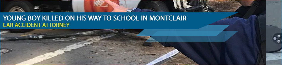 Young Boy Killed on His Way to School in Montclair