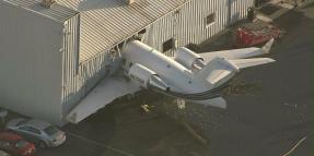 Plane Crash Chino Airport Hanger:  6-13-12