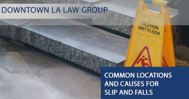 Common Locations And Causes For Slip And Falls