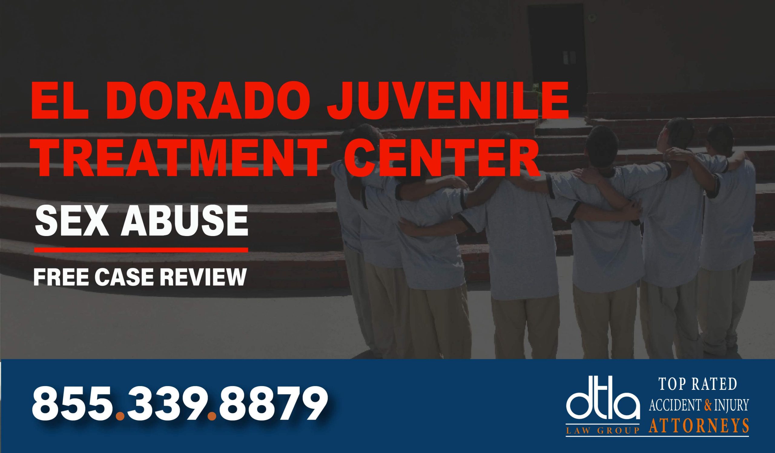 El Dorado Juvenile Treatment Center Sexual Abuse Lawyer attorney sue compensation incident liability