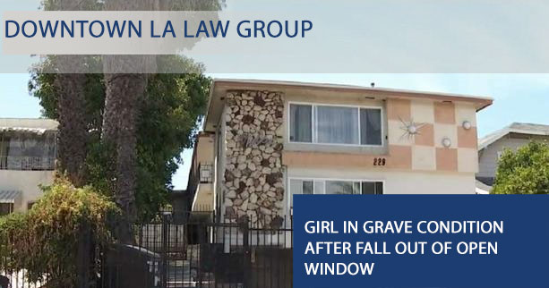 7-year-old girl playing on sofa gravely injured in fall from apartment window, officials say