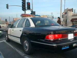 LAPD Police Car Accident Attorney