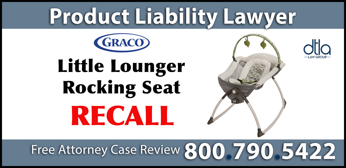 little lounger rocking seat recall suffocation hazard product liability lawyer