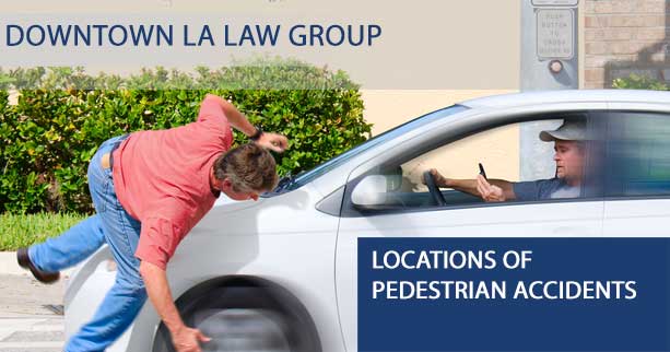 Locations of Pedestrian Accidents