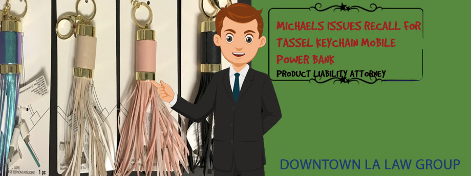 Michaels Issues Recall for Tassel Keychain Mobile Power Bank