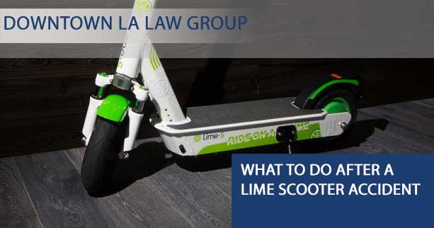 What to do after a Lime Scooter Accident