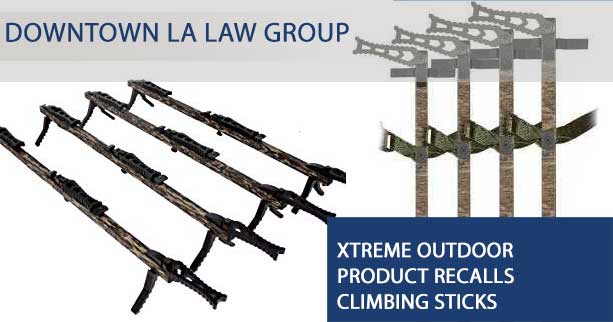 Xtreme Outdoor Product Recalls Climbing Sticks - Fall Hazard and Risk of Injury