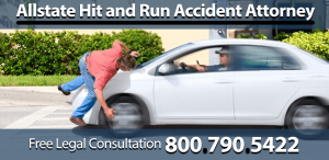 allstate hit and run accident lawyer sprain conscussion protection coverage sue