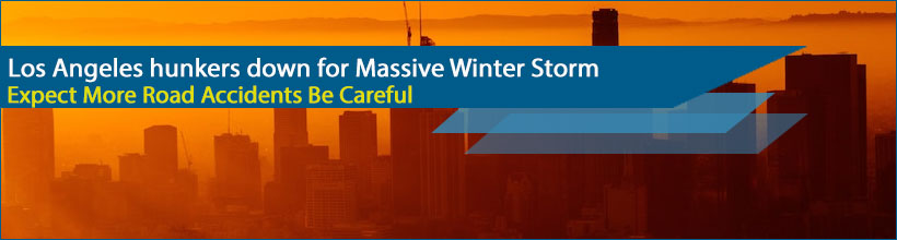 Los Angeles hunkers down for Massive Winter Storm