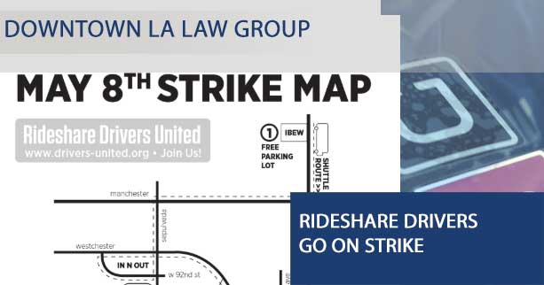 Rideshare Drivers Go On Strike